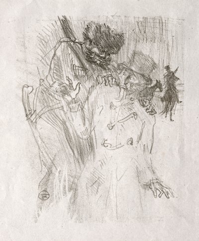 Aan de voet van de Sinaï: Arrestatie van Schlomé Fuss door Henri de Toulouse Lautrec