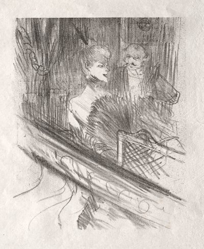 Aan de voet van de Sinaï: Le Baron Moïse door Henri de Toulouse Lautrec