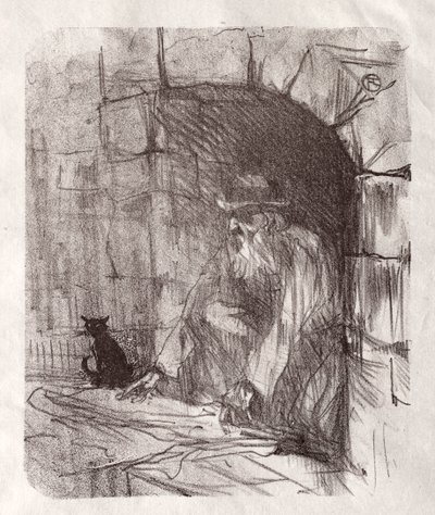 Aan de voet van de Sinaï: Een Achterkamer in Krakau door Henri de Toulouse Lautrec