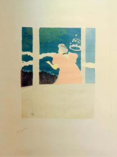 Bij de ambassadeurs door Henri de Toulouse Lautrec