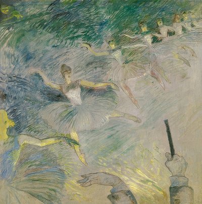 Balletdanser door Henri de Toulouse Lautrec
