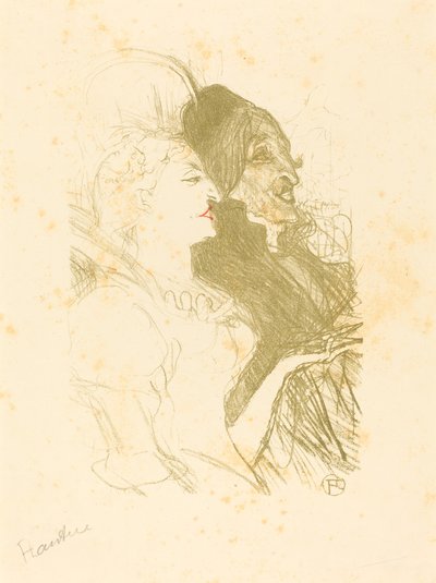 Carnaval door Henri de Toulouse Lautrec