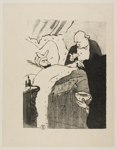 Carnot is Ziek! door Henri de Toulouse Lautrec