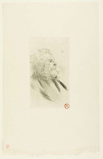 Charles Maurin door Henri de Toulouse Lautrec