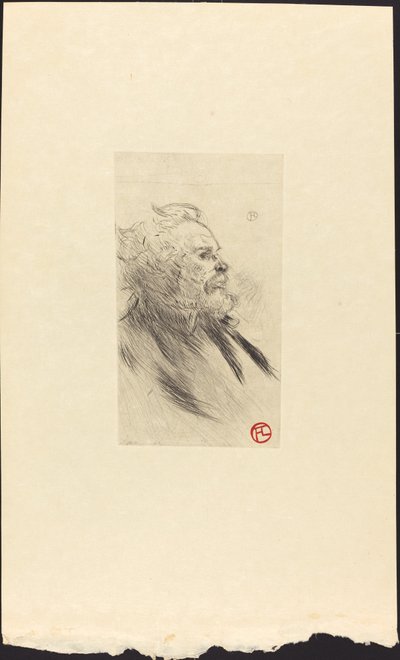 Charles Maurin, 1898 door Henri de Toulouse Lautrec
