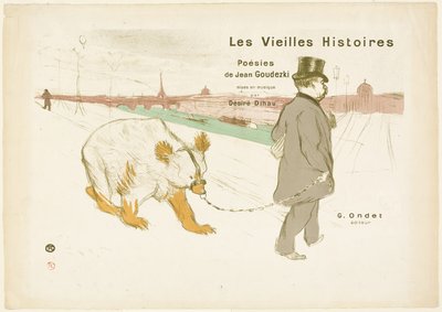 Omslag en Frontispice van Les Vieilles Histoires door Henri de Toulouse Lautrec