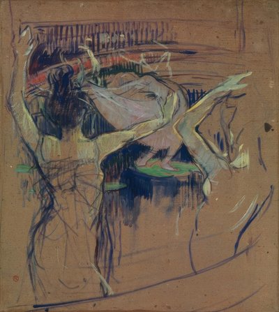 Het Ballet Papa Chrysantheem door Henri de Toulouse Lautrec