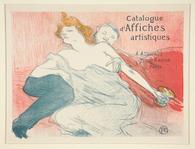 Dronkenschap door Henri de Toulouse Lautrec
