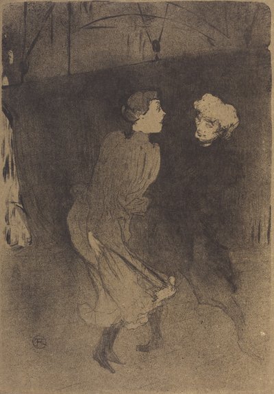 Generale Repetitie bij de Folies-Bergere door Henri de Toulouse Lautrec