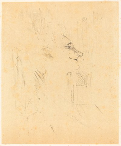Dronkaard Soularde, 1898 door Henri de Toulouse Lautrec