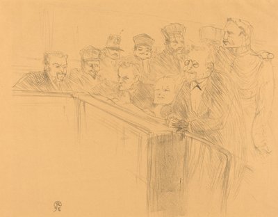 Dupas Deposition door Henri de Toulouse Lautrec