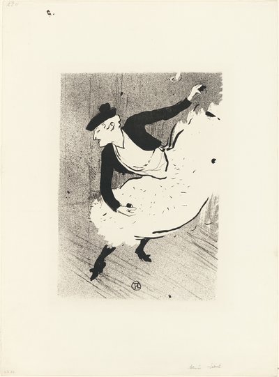 Edmée Lescot, van Le Café-Concert door Henri de Toulouse-Lautrec