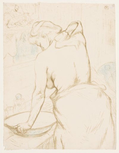 Elles: Het Toilet, 1896 door Henri de Toulouse Lautrec