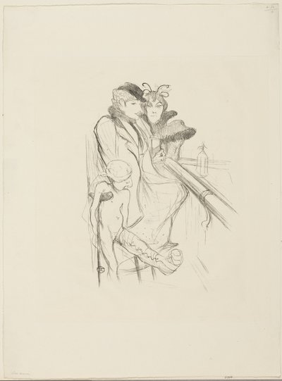Eros gewond door Henri de Toulouse Lautrec