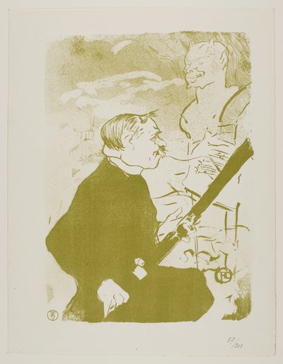 Voor jou! door Henri de Toulouse Lautrec