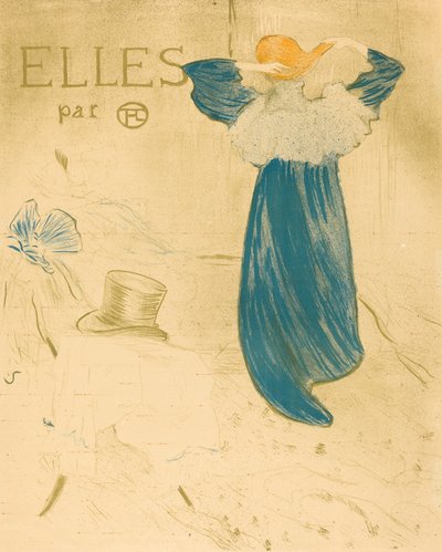 Frontispice, 1896 door Henri de Toulouse Lautrec