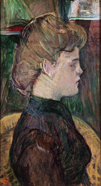 Hélène V. Juliette Vary, 1888 door Henri de Toulouse Lautrec