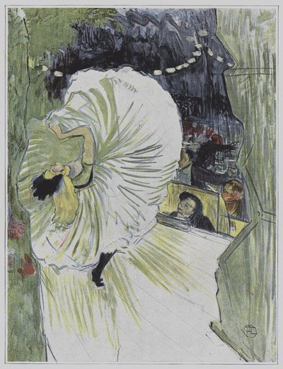 Illustratie uit Le Plaisir a Paris door Henri de Toulouse Lautrec