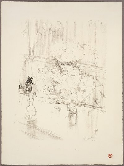 In de Hanneton door Henri de Toulouse Lautrec