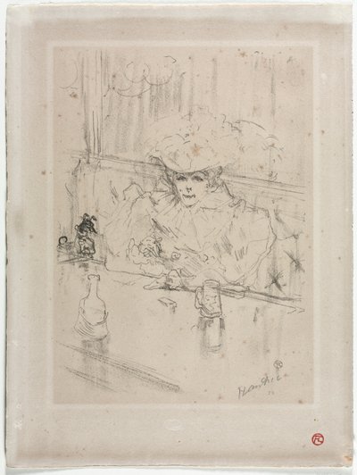 In de Hanneton door Henri de Toulouse Lautrec