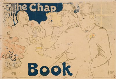 Ierse en Amerikaanse Bar, Rue Royale; poster voor "The Chap Book", 1895 door Henri de Toulouse Lautrec