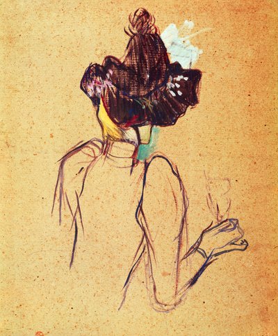 Jane Avril door Henri de Toulouse Lautrec