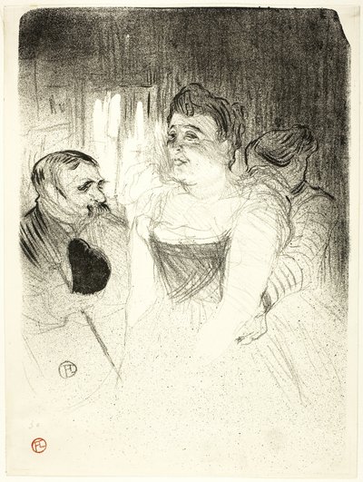 Judic door Henri de Toulouse Lautrec