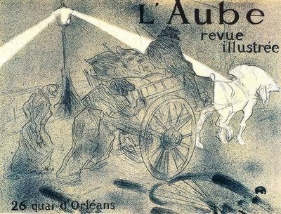 De dageraad door Henri de Toulouse Lautrec