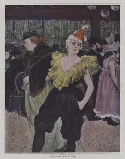 De Clownes Cha-U-Kao in de Moulin Rouge door Henri de Toulouse Lautrec