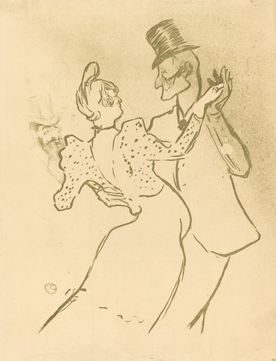 La Goulue door Henri de Toulouse Lautrec