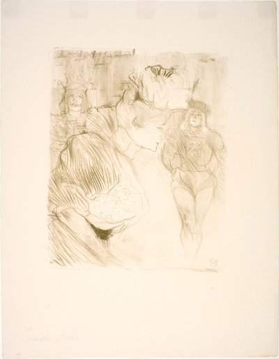 Lender Saluant door Henri de Toulouse Lautrec