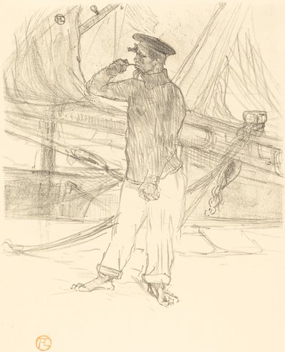 De Haring door Henri de Toulouse Lautrec