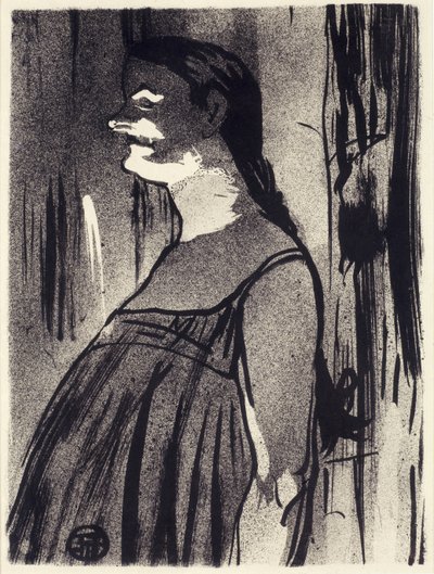 Madame Abdala, Plaat 6 uit Le Café Concert Serie, 1893 door Henri de Toulouse Lautrec