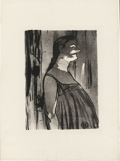 Madame Abdala, van Le Café-Concert door Henri de Toulouse Lautrec
