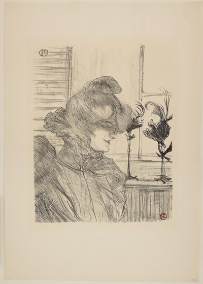 Madame Le Margoin, Modiste door Henri de Toulouse Lautrec