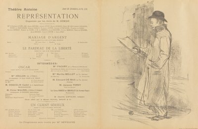 Zilveren Huwelijk; De Last van de Vrijheid; Een Serieuze Klant door Henri de Toulouse Lautrec