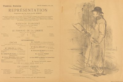 Zilveren Huwelijk; De Last van de Vrijheid; Een Serieuze Klant door Henri de Toulouse Lautrec