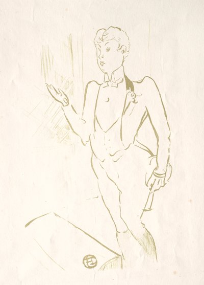 Mary Hamilton door Henri de Toulouse Lautrec