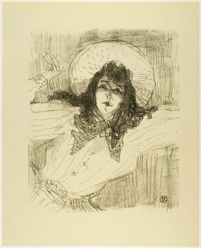 May Belfort, uit Treize Lithographies door Henri de Toulouse Lautrec