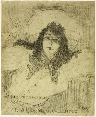 May Belfort, uit Treize Lithographies door Henri de Toulouse Lautrec