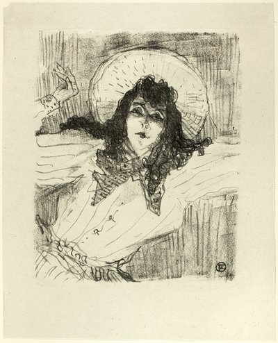 May Belfort, uit Treize Lithographies door Henri de Toulouse Lautrec