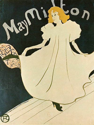 May Milton, 1895 door Henri de Toulouse Lautrec