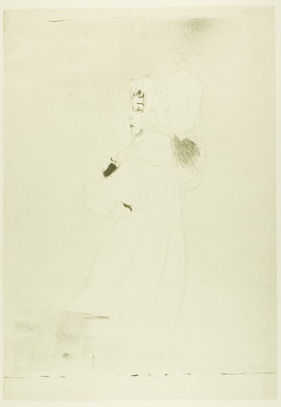 Miss May Belfort door Henri de Toulouse Lautrec