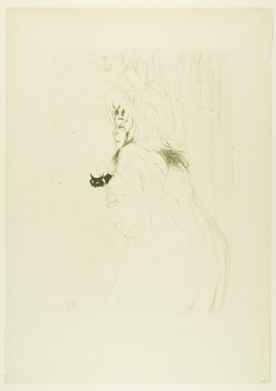 Miss May Belfort die een Buiging Maakt door Henri de Toulouse Lautrec