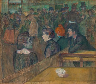 Moulin de la Galette, 1889 door Henri de Toulouse Lautrec