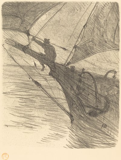 Oceano Nox door Henri de Toulouse Lautrec