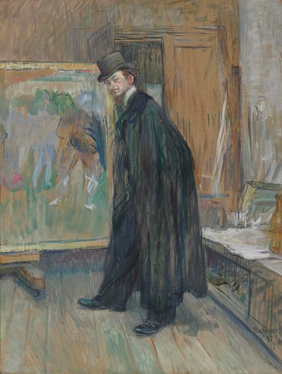Portret van Henri Nocq, 1897 door Henri de Toulouse Lautrec