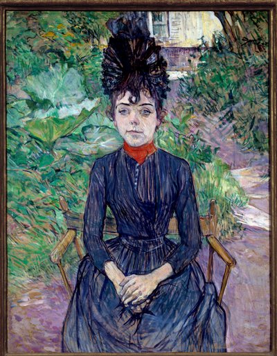 Portret van Justine Dieuhl door Henri de Toulouse Lautrec