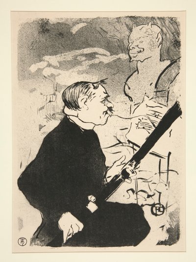 Voor jou! door Henri de Toulouse Lautrec