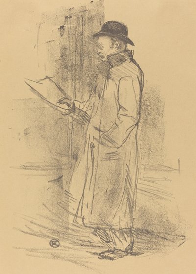 Programma voor Benefice Gemier door Henri de Toulouse Lautrec